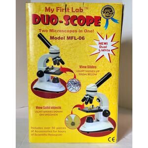 My First Lab Duo-Scope Microscope MFL-06 Children Student Beginner Science STEM